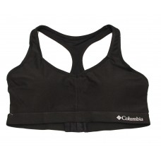 Columbia Women's Omni Tech Racer-Back Bra - High Support 1 Pack, Black, X-Large