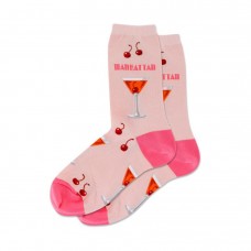 Hotsox Women's Manhattan Cocktail Socks 1 Pair, Blush, Women's 4-10 Shoe