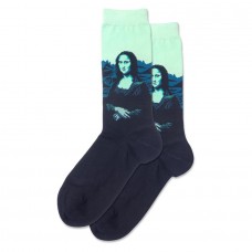 Hotsox Women's Mona Lisa Pop Socks 1 Pair, Mint, Women's 4-10 Shoe
