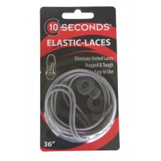 Ten Seconds Elastic Laces, Grey