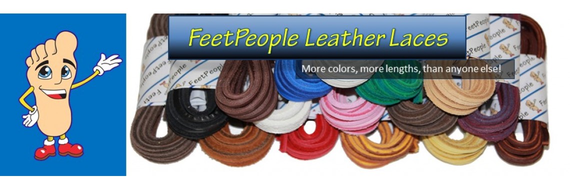FeetPeople Leather Shoe Laces