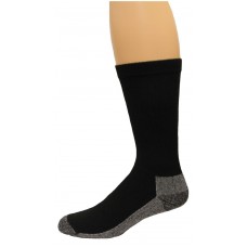 Carolina Ultimate Men's Work socks 1 Pair, Black/Grey Sole, Men's 9-13