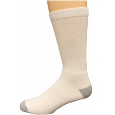 Carolina Ultimate Men's Crew Socks 3 Pair, White, Men's 9-13