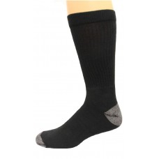 Carolina Ultimate Men's Crew Socks 3 Pair, Black, Men's 9-13