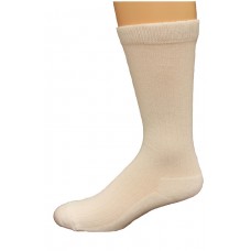 Carolina Ultimate Non-Binding Crew Socks 2 Pair, White, Men's 9-13