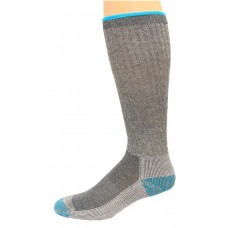 Carolina Ultimate Outdoor Obsession Merino Wool 1 Pair, Grey/Teal, Women's 6-9