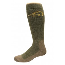 Ducks Unlimited Tall Outdoor Boot Socks, 1 Pair, Olive, X-Large, M 12-16