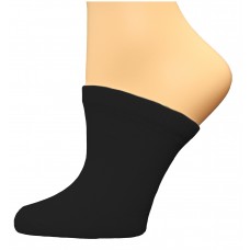 FeetPeople Premium Clog Socks 1 Pair, Black