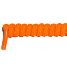 FeetPeople Curly Laces, Neon Orange