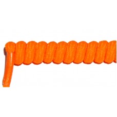 FeetPeople Curly Laces, Neon Orange