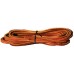 FeetPeople Leather Shoe/Boot Laces, Tan