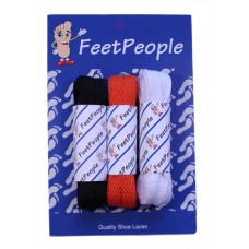 FeetPeople Flat Lace Bundle, 3 Pr, Bears