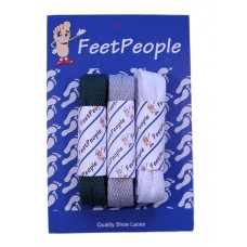 FeetPeople Flat Lace Bundle, 3 Pr, Eagles