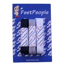 FeetPeople Flat Lace Bundle, 3 Pr, Cowboys