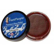 FeetPeople Premium Shoe Polish, 1.625 Oz., Mahogany