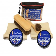 FeetPeople Deluxe Leather Care Kit with Travel Bag