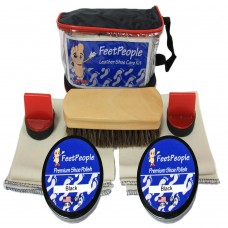 FeetPeople Premium Leather Care Kit with Travel Bag