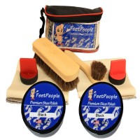FeetPeople Ultimate Leather Care Kit with Travel Bag