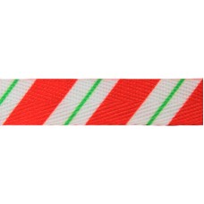 FootGalaxy 45" Christmas Candy Stripe Printed Shoe Laces