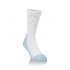 Hiwassee Women's Working Crew Socks 1 Pair, Dusty Turquoise, Medium