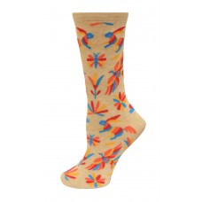 HotSox Otomi Socks, Natural Melange, 1 Pair, Women Shoe 4-10