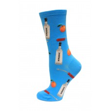 HotSox Screwdriver Socks, Aqua, 1 Pair, Women Shoe 4-10