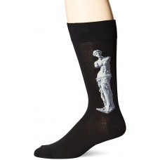 HotSox Mens Venus de Milo Socks, Assortment 1, 1 Pair, Mens Shoe 6-12.5