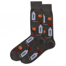 HotSox Screwdriver Socks, Charcoal Heather, 1 Pair, Men Shoe 6-12.5