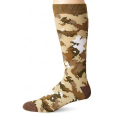 K. Bell Men's Digital Camo Crew Socks - American Made 1 Pair, Olive, Men's  Size Shoe 10-13