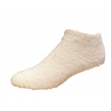 Medipeds Low Cut Sleep Socks 1 Pair, White, W7-10