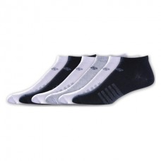 NB Lifestyle No Show Socks, Large, Ast3, 6 Pair