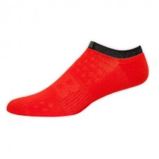 NB Tech Elite Nbx No Show Minimus Socks, Large, Red, 1 Pair