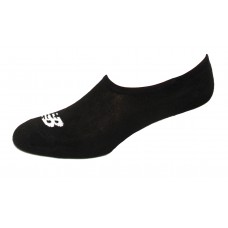 New Balance Liner Socks, Black, (L) Ladies 10-13.5/Mens 8.5-12.5, 6 Pair