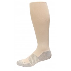 New Balance Strategic Cushion Running Over The Calf Socks, White, (M) Ladies 6-10/Mens 6-8.5, 1 Pair