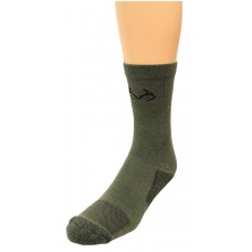 RealTree Insect Shield Crew Socks, 1 Pair, Medium (W 6-9 / M 4-9), Olive