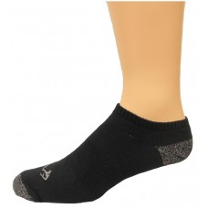 RealTree Men's No Show Socks, 3 Pair, Large (M 9-13), Black