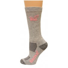 RealTree Ultra-Dri Ladies Boot Socks, 1 Pair, Medium (W 6-9), Grey