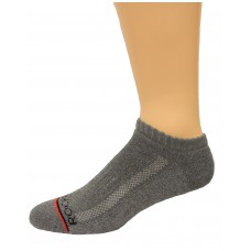 Rockport Men's No Show Socks 4 Pair, Grey, Men's 8-12