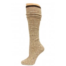 Wise Blend Fleck Marl Knee High Socks, 1 Pair, Natural, Medium, Shoe Size W 6-9