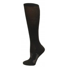 Wrangler Men's Western Boot Sock 1 Pair, Black, M 6-8
